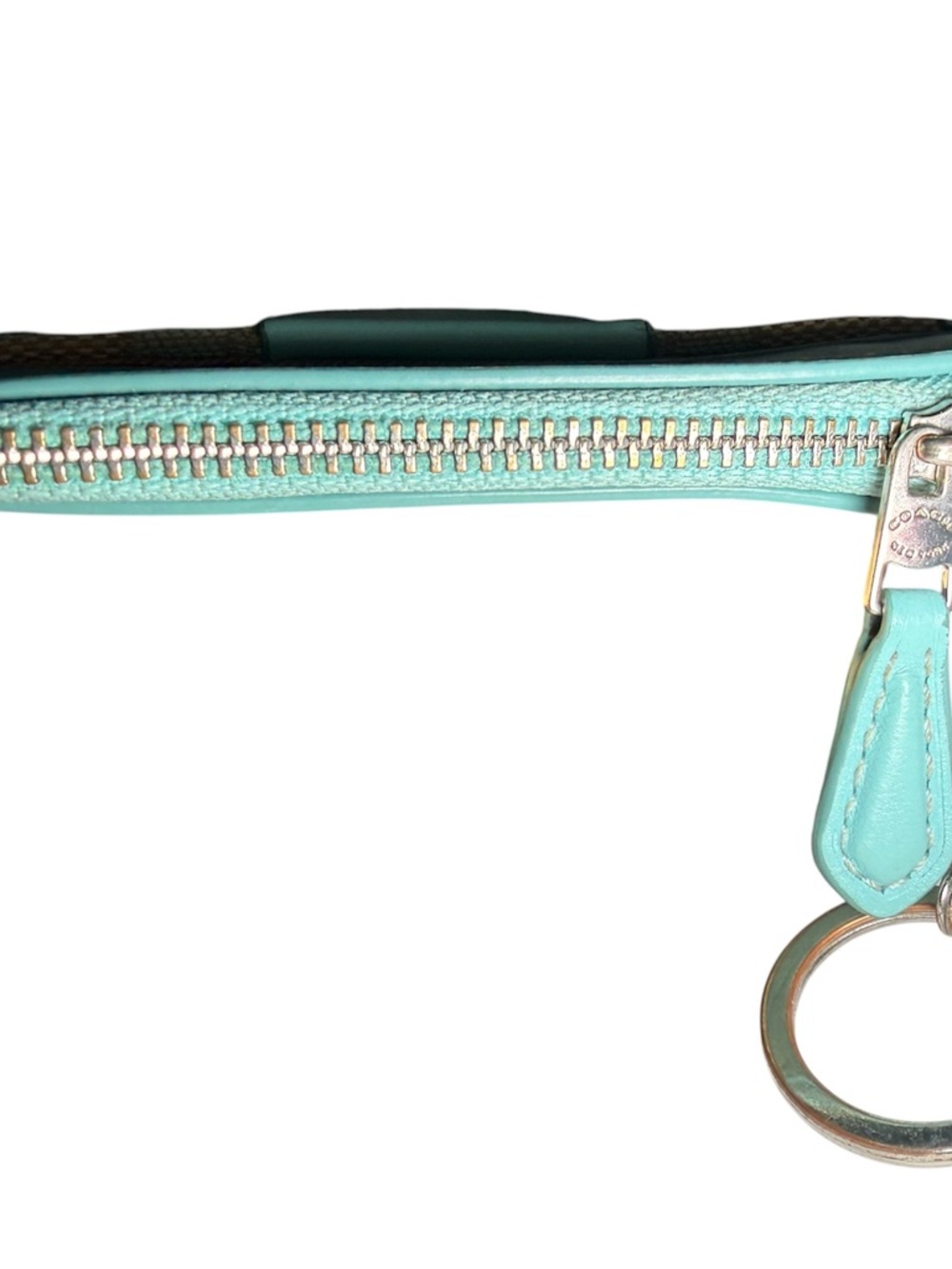Coach Mini Skinny ID Case in Signature Jacquard - Picture 5 of 9